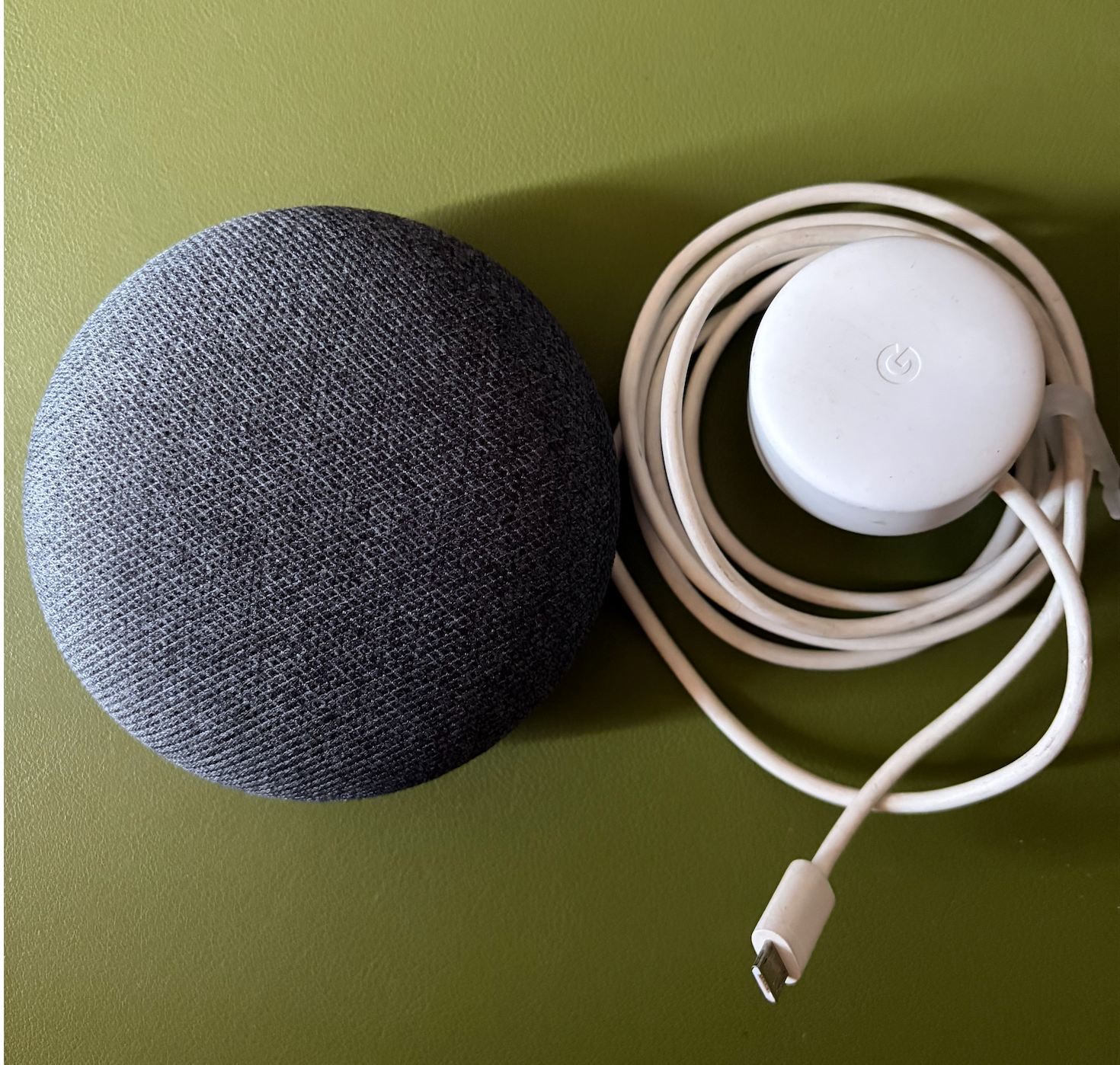 Google Home Mini  Use - Charcoal, Not Box