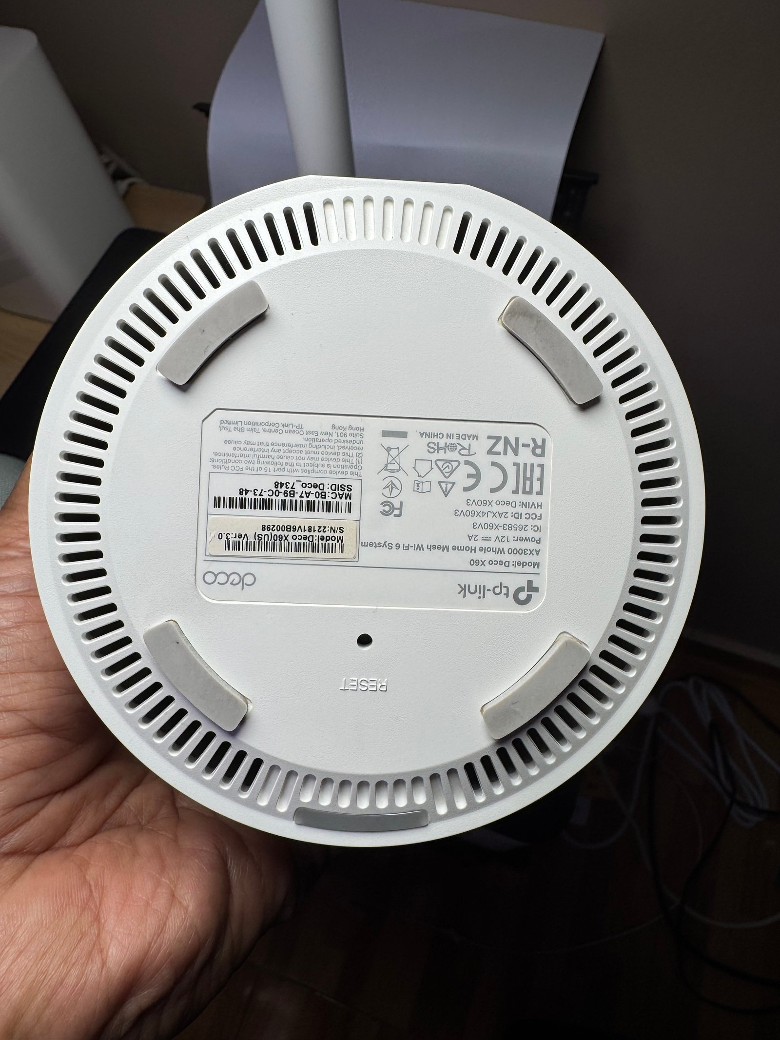 TP-Link Deco X60 WiFi 6 Mesh System TP-Link Deco AX60 Deco X60 1 Pack (Used) - gambar 3