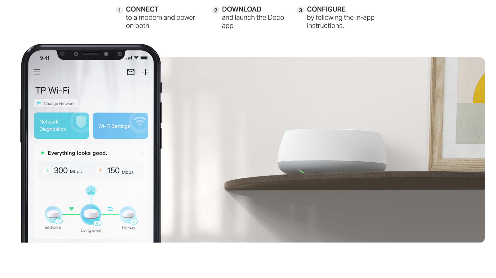 TP-Link Deco BE22 BE3600 Mesh WiFi 7 System BE22 BE3600 (1 Pack)(New) - gambar 6