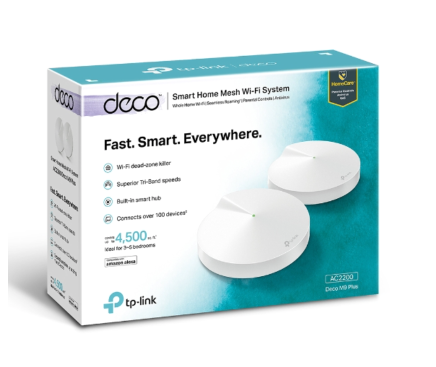 TP-Link Deco M9 Mesh Wi-Fi System (2 Pack) Deco M9 (2 Pack)(Used) - gambar 4