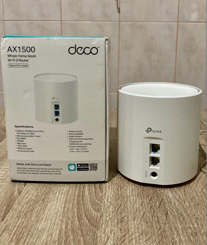 TP-Link Deco AX1500 Whole Home Mesh Wi-Fi 6 System Deco X10 / Deco X15 - gambar 2