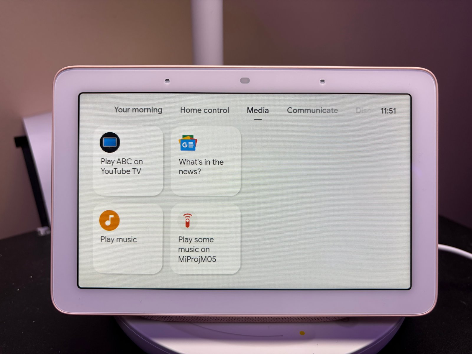 Google Nest Hub - Sand, C Google Nest Hub - gambar 4
