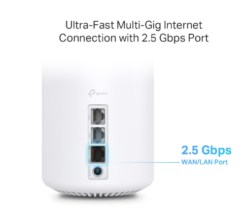 TP-Link Deco X80 V1 Dual-Band Mesh WiFi 6 System Deco X80 V1 (Used)(1 Pack) - gambar 2