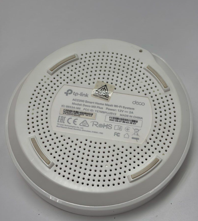 TP-Link Deco M9 Mesh Wi-Fi System (1 Pack) Deco M9 (1 Pack)(Used) - gambar 3