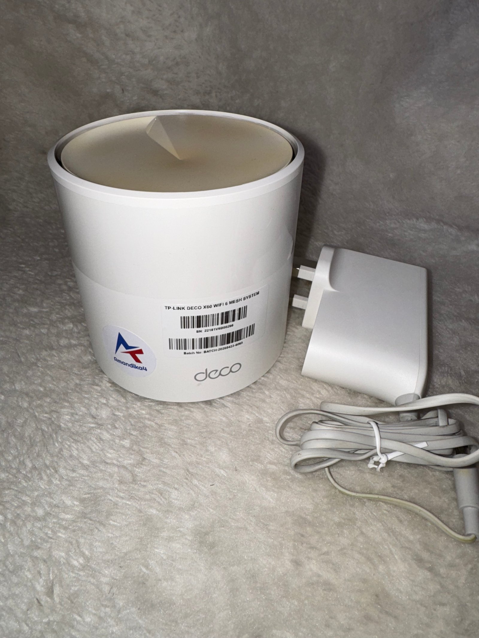 TP-Link Deco X60 WiFi 6 Mesh System TP-Link Deco AX60 Deco X60 1 Pack (Used) - gambar 5