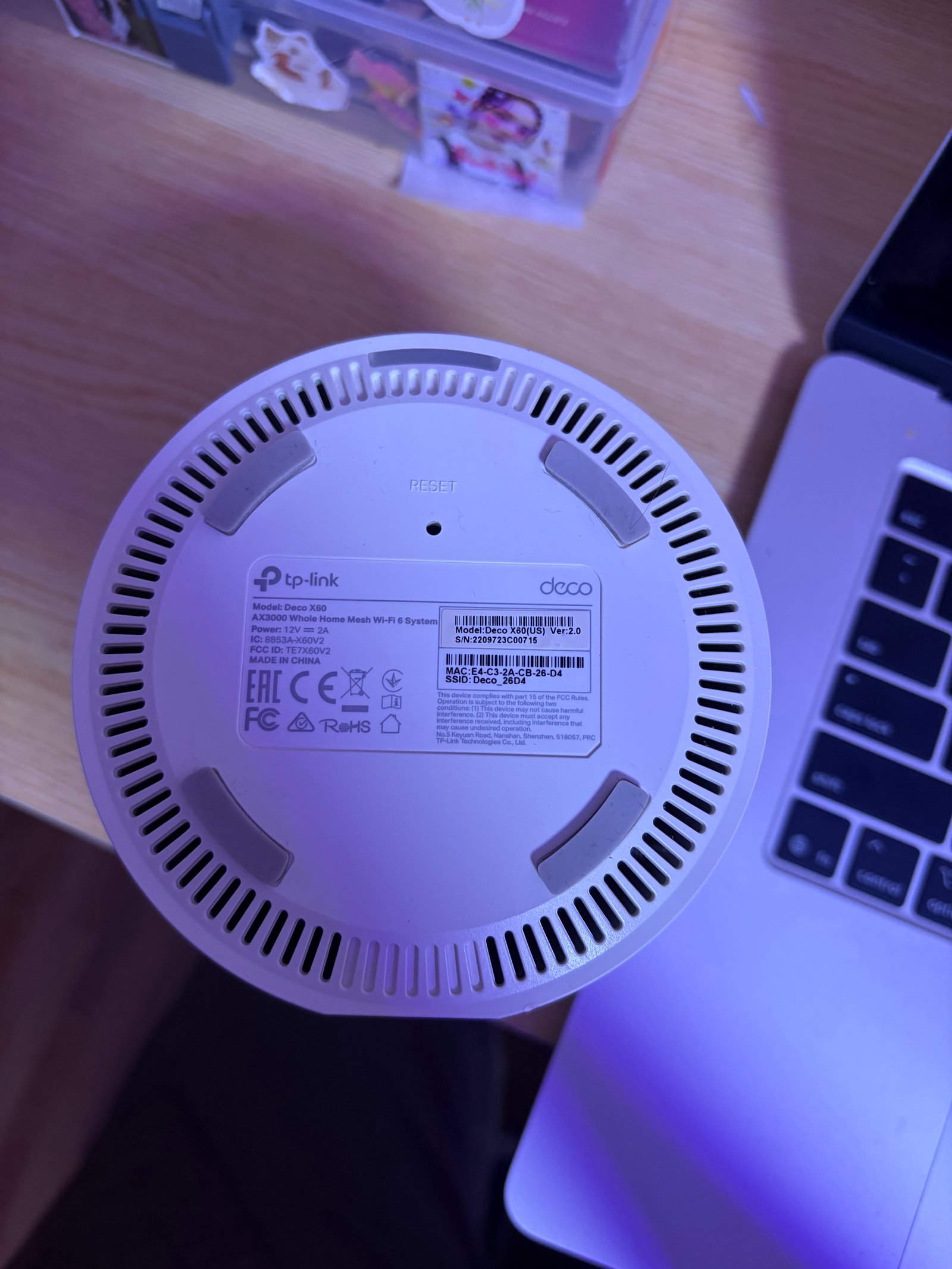 TP-Link Deco X60 WiFi 6 Mesh System TP-Link Deco AX60 Deco X60 1 Pack (Used) - gambar 7