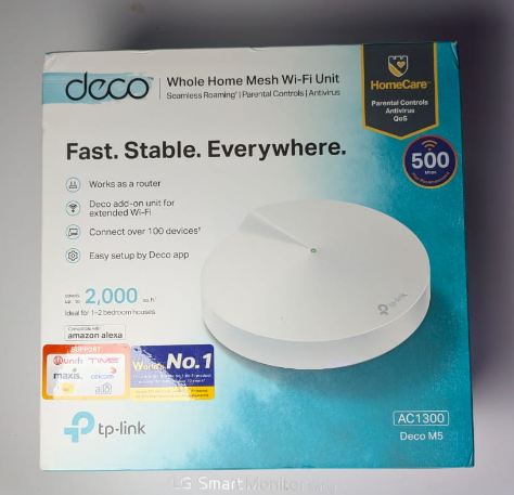 TP-Link Deco M5 Mesh Wi-Fi System (2 Pack)