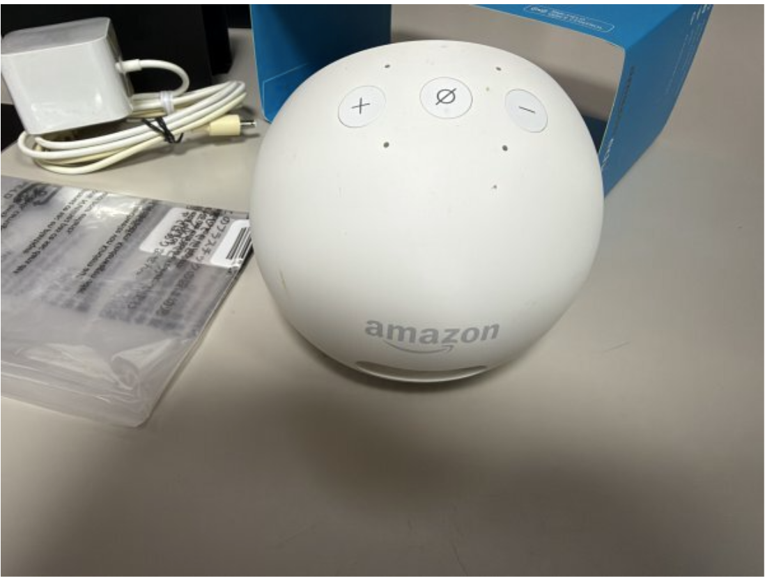 Amazon Echo Spot (Generasi Pertama / 1st Generation). VN94DQ (Japan Set)(Used) - gambar 3