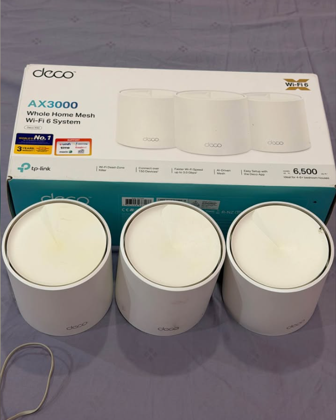 TP-Link Deco X50 AX3000 Whole Home Mesh WiFi 6 System
