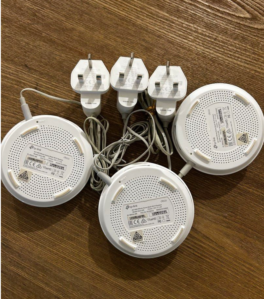 TP-Link Deco M5 Mesh Wi-Fi System (1 Pack) Deco M5 (1 Pack)(Used) - gambar 2