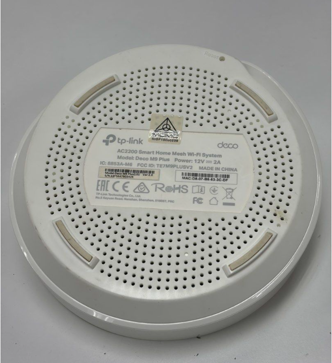 TP-Link Deco M9 Mesh Wi-Fi System (1 Pack) Deco M9 (1 Pack)(Used) - gambar 4